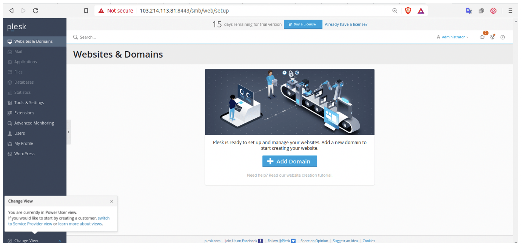 Cara Instalasi Plesk pada Layanan Server Private Cloud | IDCloudhost