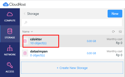 Backup S3 Object Storage