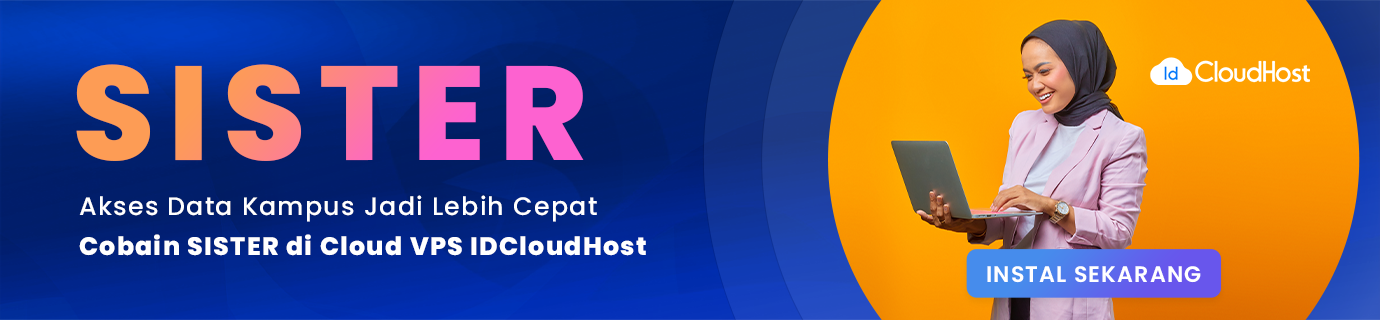 Aplikasi Sister di Cloud VPS IDCloudHost Aplikasi Sister