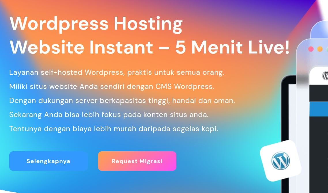 beli wordpress hosting