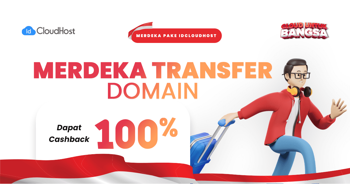 Transfer Domain, Cashback 100%