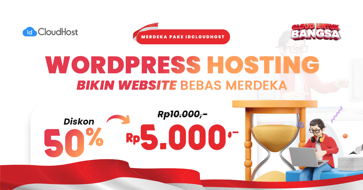 Promo WordPress Hosting - Diskon 50%