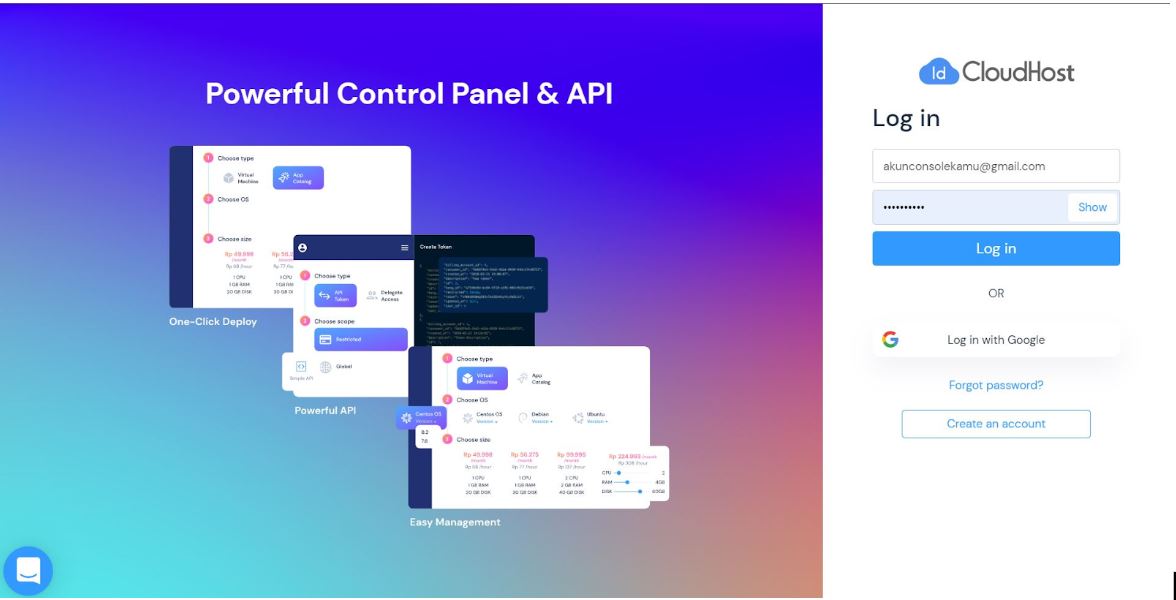 cloud vps idcloudhost