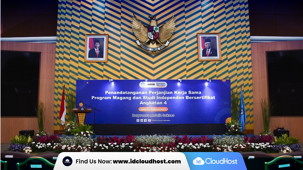 IDCloudHost Menandatangani MoU Dukung Kampus Merdeka 