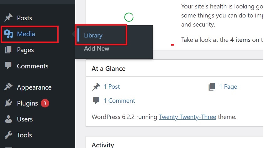 Cara Menggunakan Image Media di WordPress Cara Menggunakan Image Media di WordPress
